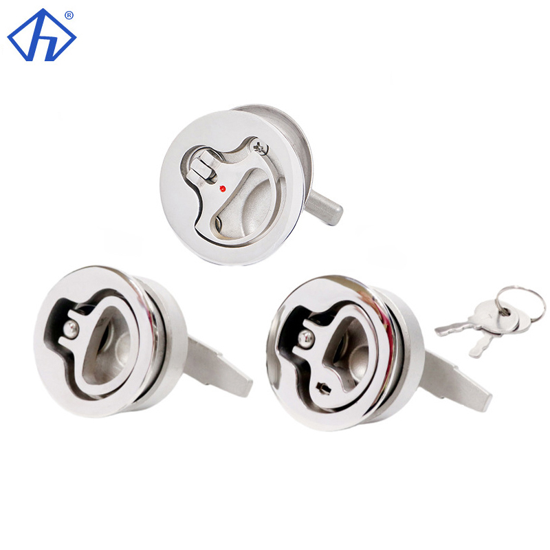 Investment Casting SS316 Round Hatch Handle Latch