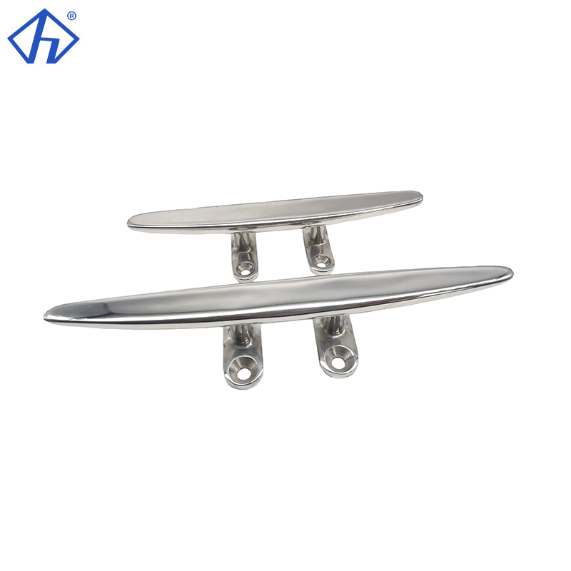 Low Flat Cleat Open Base Flat Top Low Cleat For Boat SS316 Cleat produced by Hiever