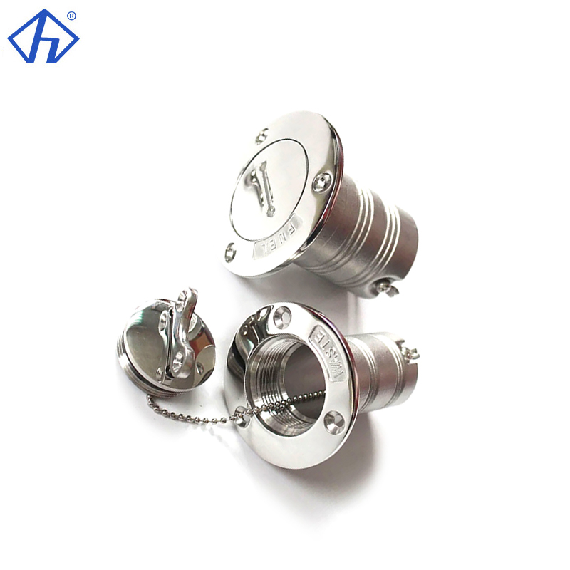 Marine Boat Deck Filler With Key Deck Fill For Fuel Diesel Water