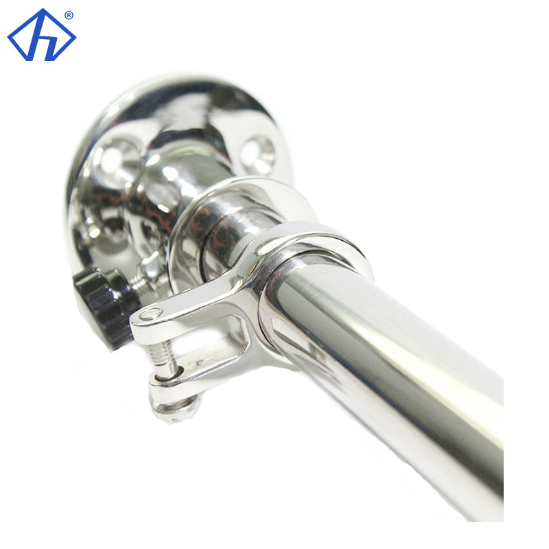 Marine Boat Flag Pole Kit With Base