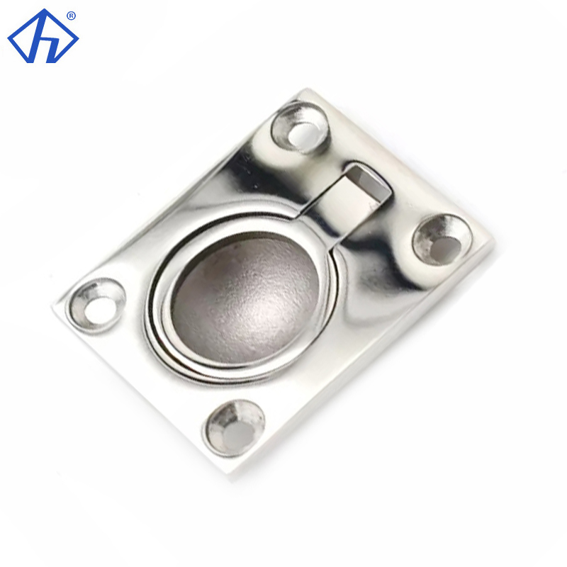 Marine Flush Lift Handle Stainless Hardware