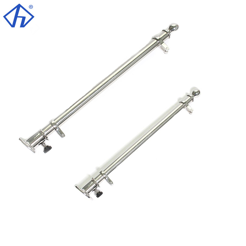 Marine Grade Boat Flag Pole Flag Kit With Mounting Base