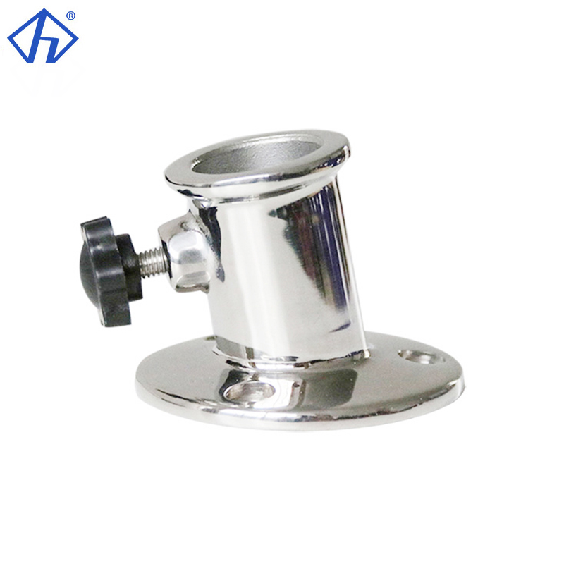 Marine Grade Stainless Steel Flagpole Base Mount