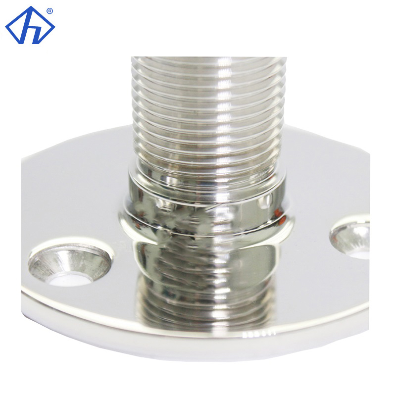 Marine Round Bottom Threaded Antenna Base