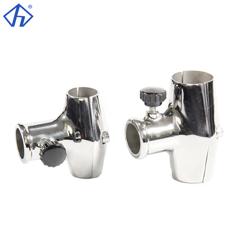 Marine Stainless Steel Rail Mount Flagpole Holder