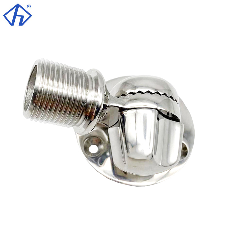 Marine Stainless Swivel Antenna Base Mount
