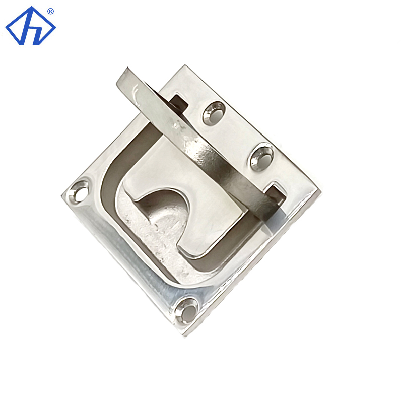 Polished Flush Hatch Pull handle