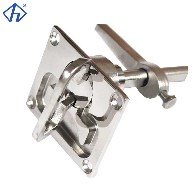 Polished Hatch Handle Latch Stainless