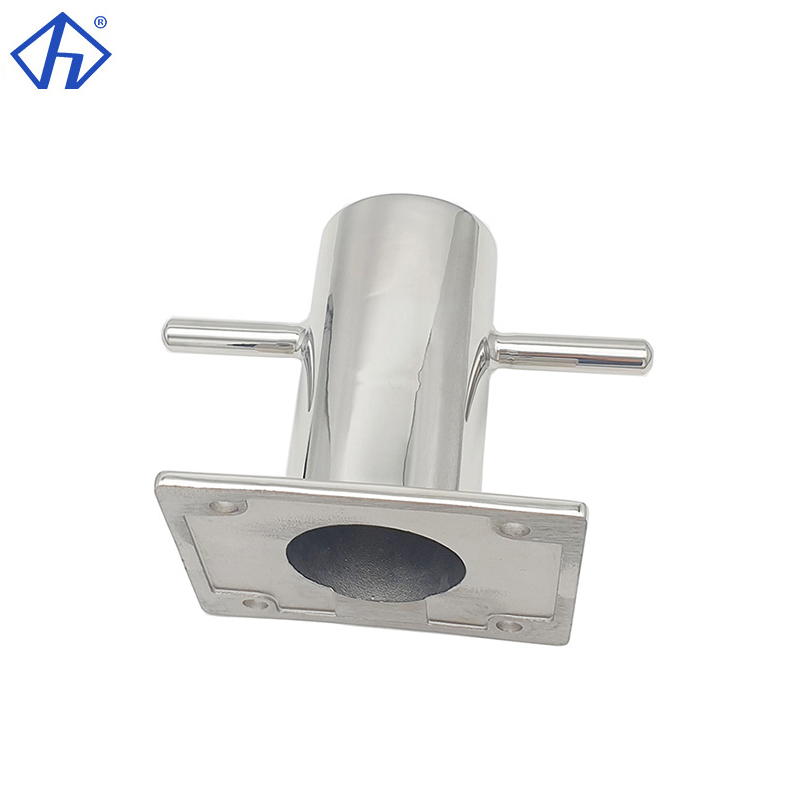 Precision Casting Stainless Steel Cross Bollard Mooring Bit Single Cross Bollard Boat Cross Bollard