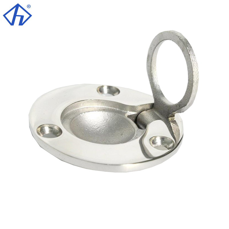 Round Flush Ring Pull marine