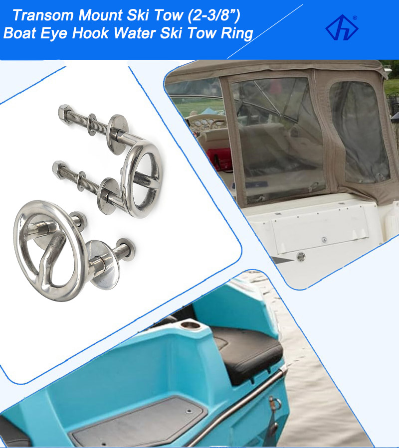 SS316 Boat Eye Hook Water Ski Tow Ring