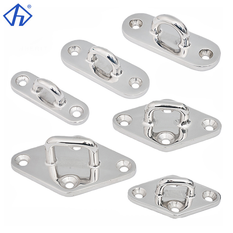 Stainless Eye Plate Boat Pad Eye Plate