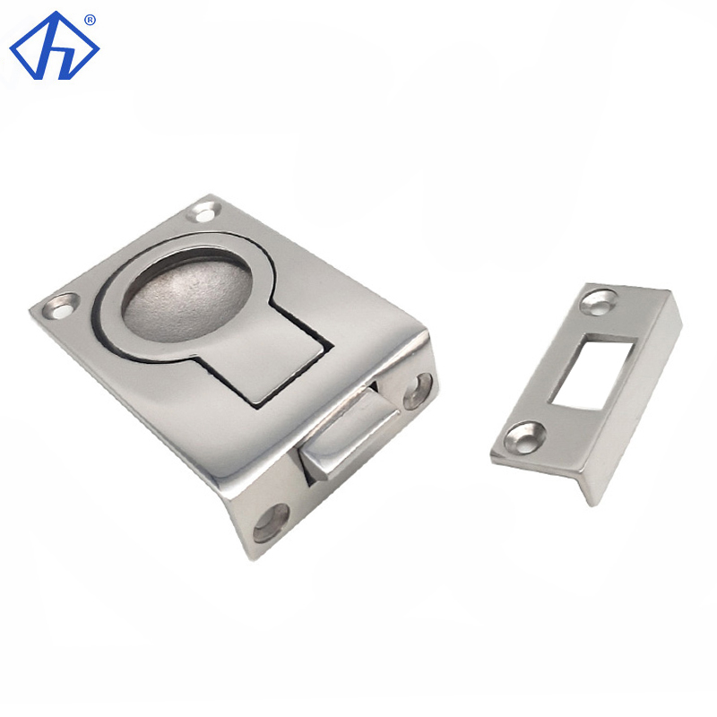 Stainless Polished Flush Pull Lifting Ring