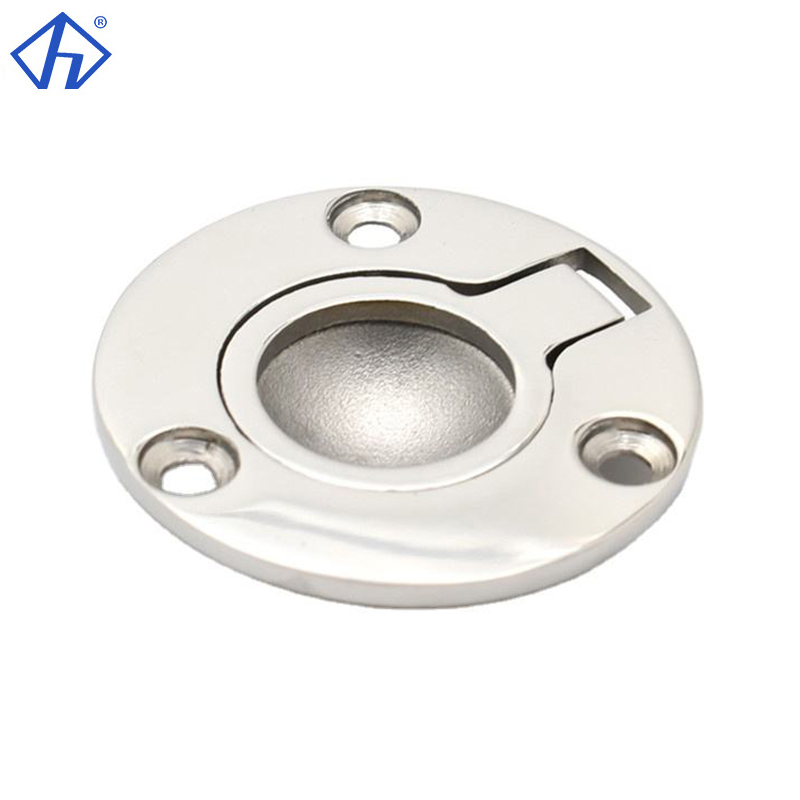 Stainless Round Flush Ring Pull casting