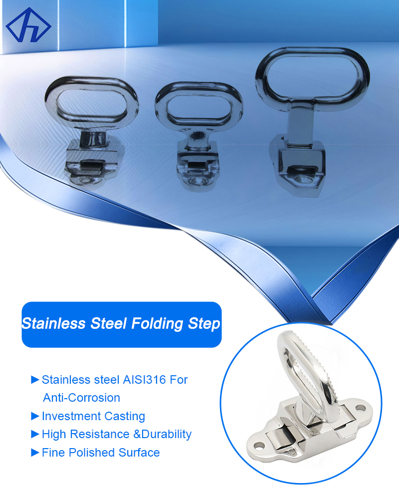 Stainless Steel Folding Step