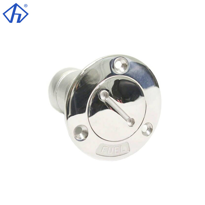 Stainless Steel Marine Boat Deck Filler With Key Deck Fill- Fuel Diesel Water