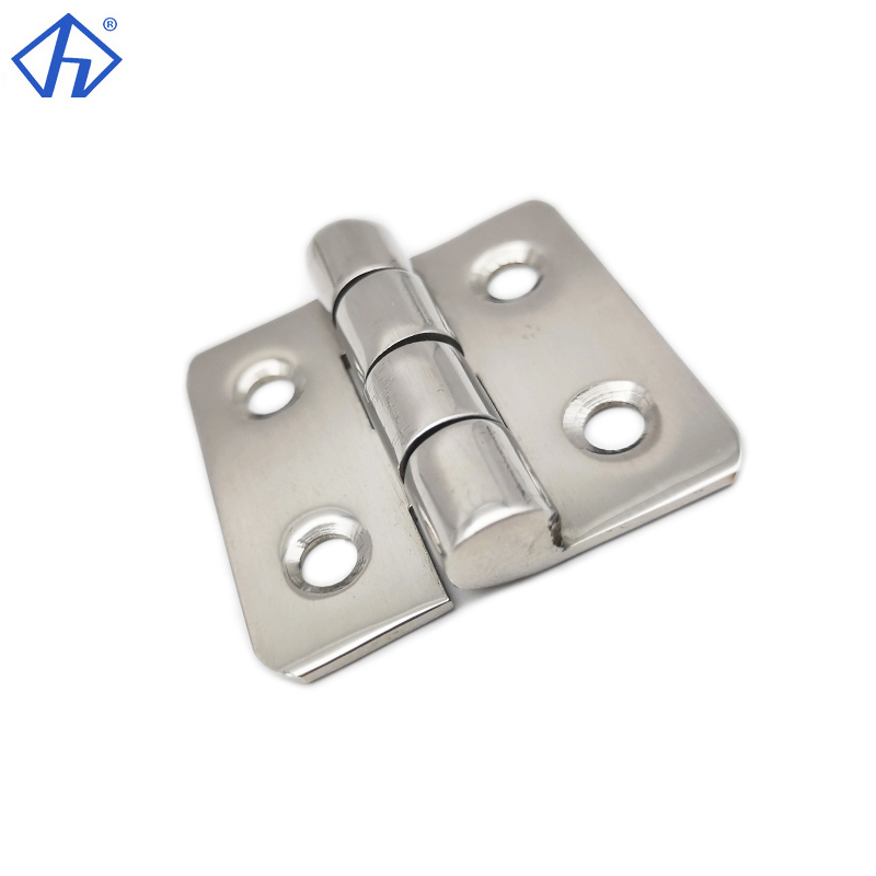 Stainless Steel Mirror Polished Hinges Stamped Yacht Boat Hinges for small to medium-size boat
