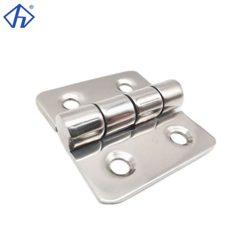 Stainless Steel Mirror Polished Hinges Stamped Yacht Boat Hinges -shaft