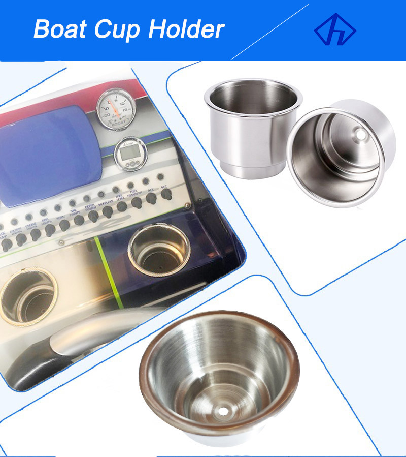 Stainless boat Cup Holder marine