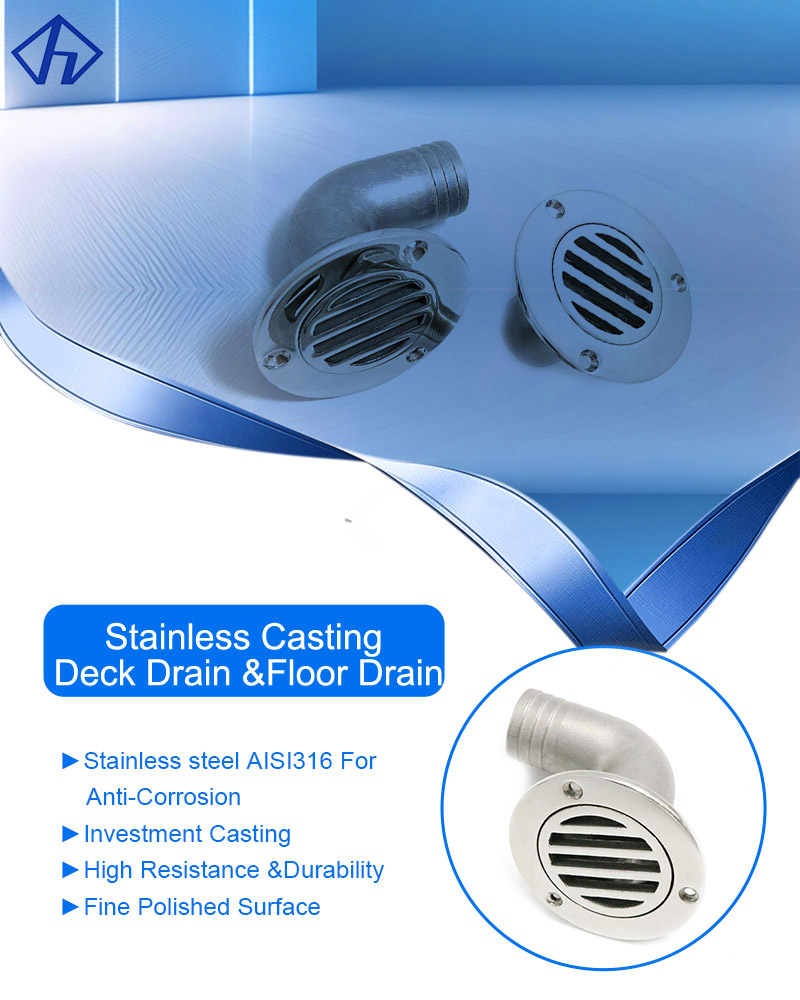 ainless elbow Drain Scupper