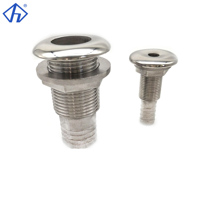 Stainless vessel Thru- Hull Outlet