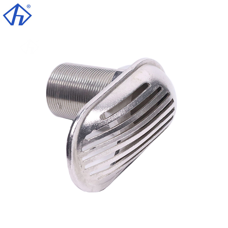 Thru Hull Intake Scoop Strainer