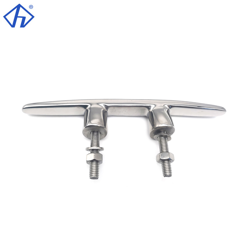 Wholesale stainless steel dock cleat humpbacked cleat flush camel bollard cleat-Hiever