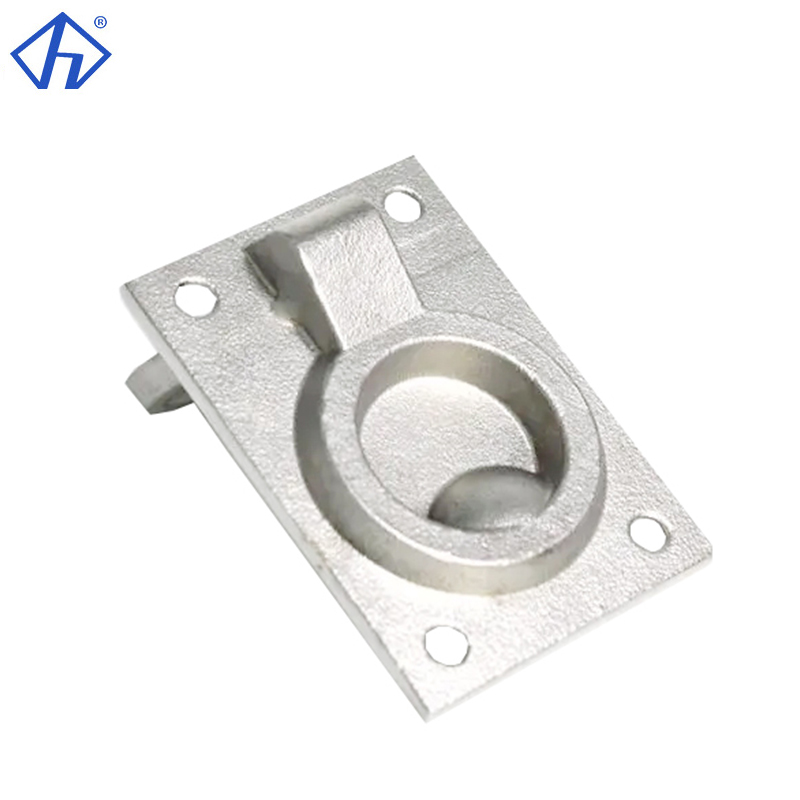 Yacht Fitting Rectangle Flush Lift Pull Stainless