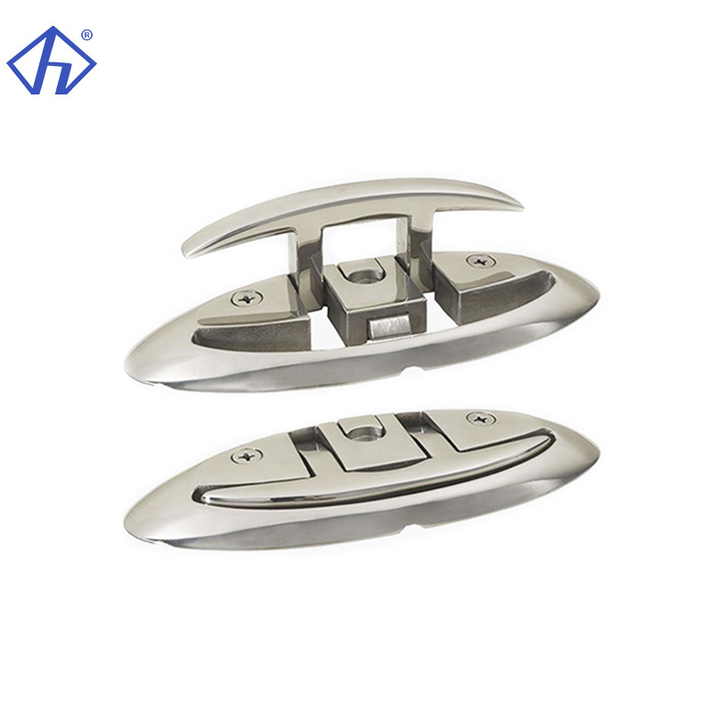 Stainless Steel Oval Folding Cleat Dock Cleat