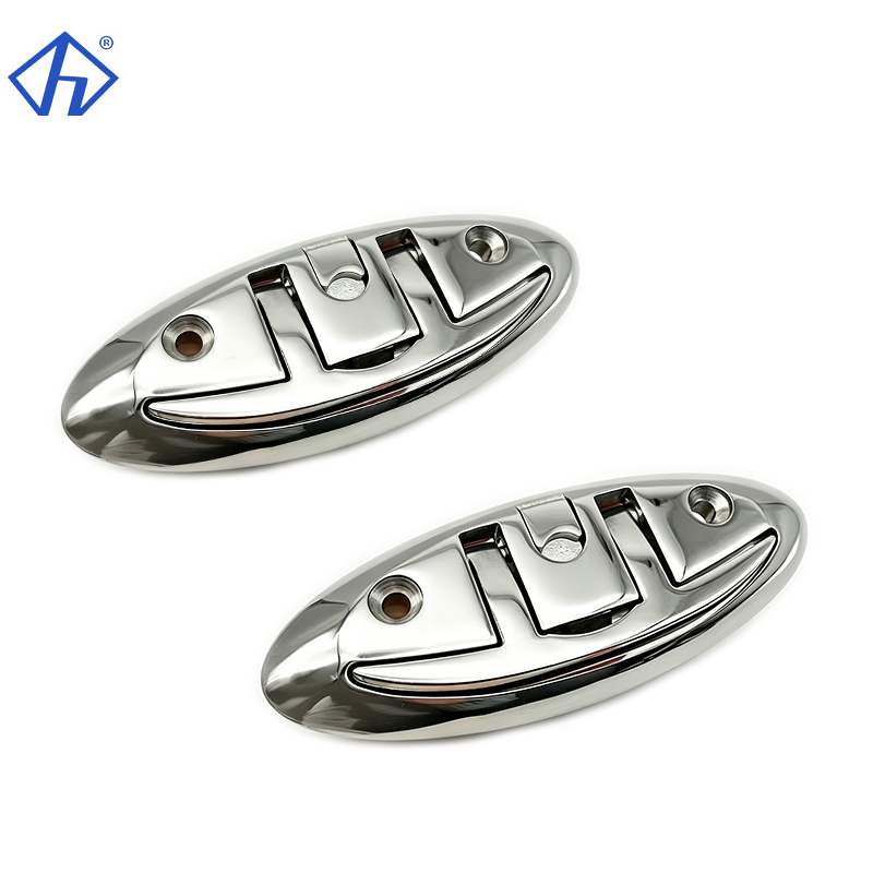 Stainless Steel Oval Folding Cleat Dock Cleat