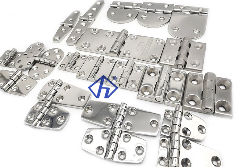 Marine Hardware Uses Cast 316 Stainless Steel Hinges Instead of Standard Hinges