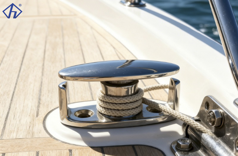 Rotating Boat Cleats Are Manufactured From 316 Stainless Steel Casting to Mirror Polishing