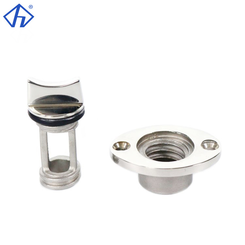 How 316 Stainless Steel Yacht Bilge Drain Bungs Are Manufactured Investment Casting, CNC Machining and Mirror Polishing