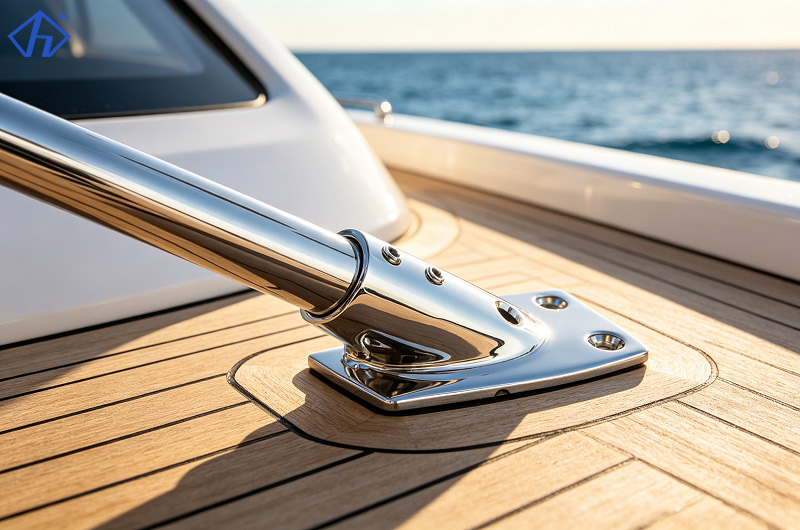 top-How to Choose a Marine Stanchion Base Tube Diameter, Mounting Angle and Deck Type